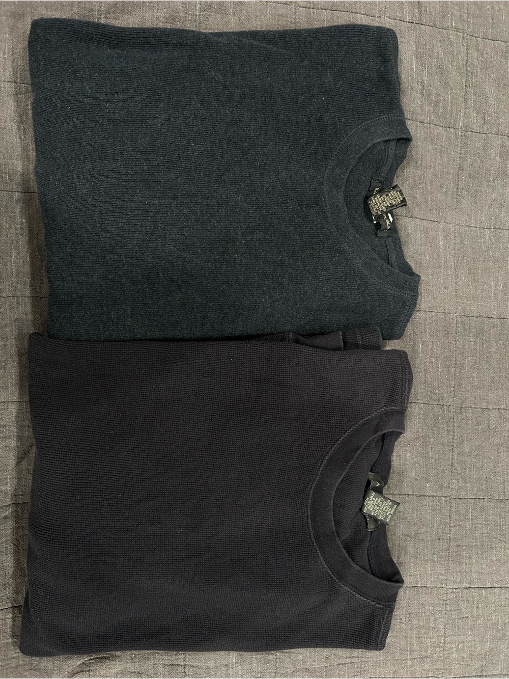 Banana Republic knit sweater and waffle  sweater